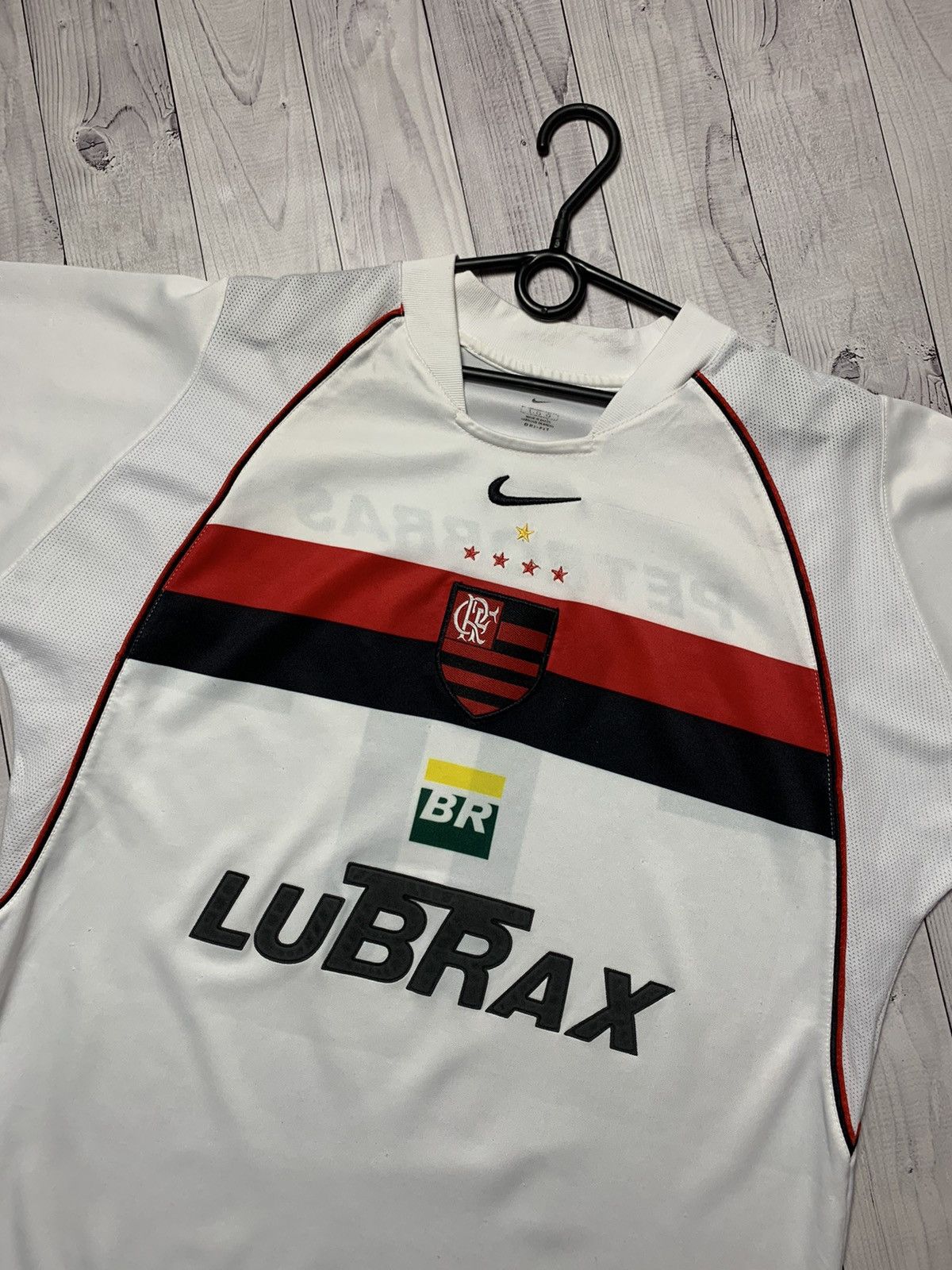 Nike × Vintage Vintage Nike Flamengo Soccer jersey size L 11number Size US L / EU 52-54 / 3 - 2 Thumbnail