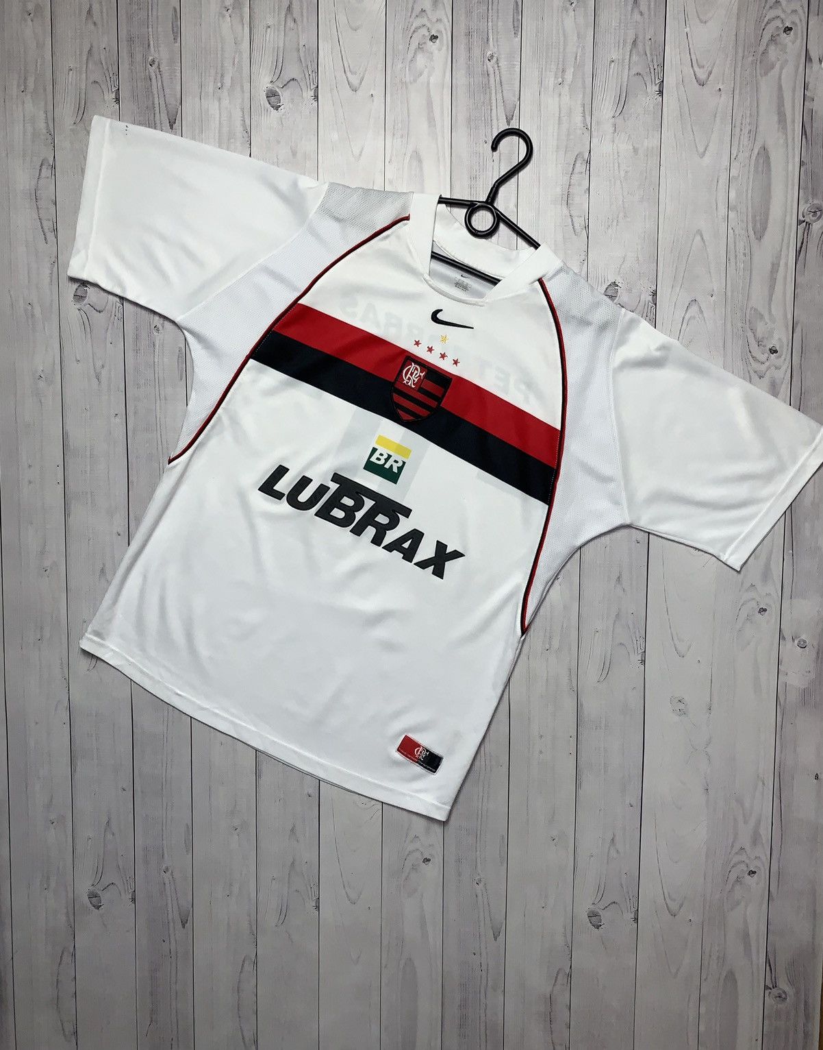 Nike × Vintage Vintage Nike Flamengo Soccer jersey size L 11number Size US L / EU 52-54 / 3 - 1 Thumbnail