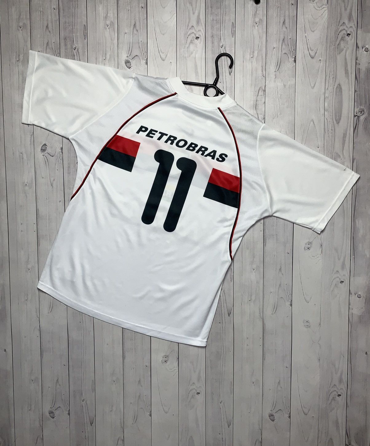 Nike × Vintage Vintage Nike Flamengo Soccer jersey size L 11number Size US L / EU 52-54 / 3 - 9 Thumbnail