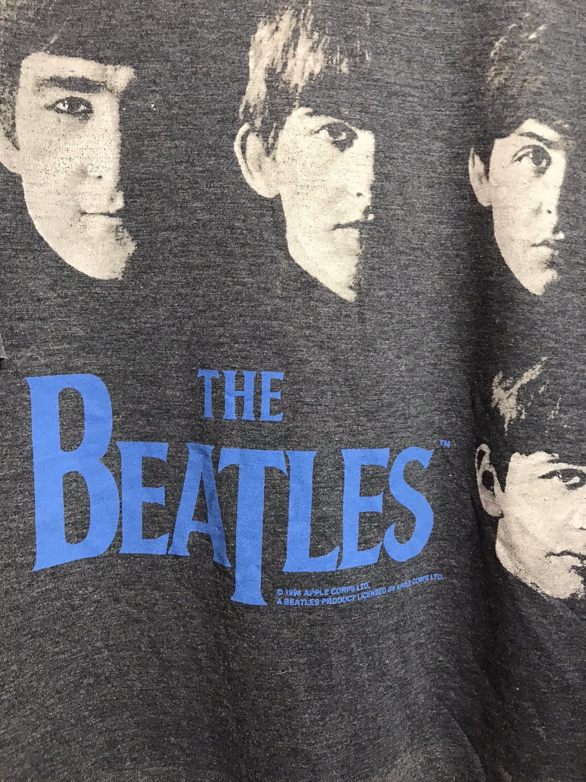 Band Tees × Vintage Vintage 90s The Beatles 1996 band rock tee Size US L / EU 52-54 / 3 - 2 Thumbnail