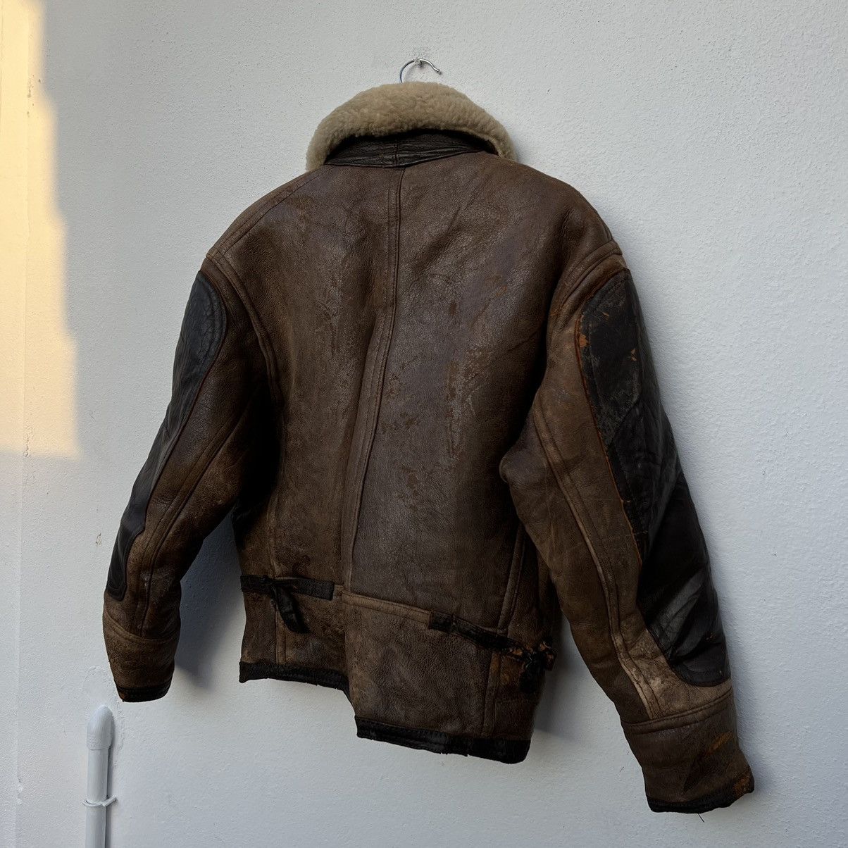 Avirex VINTAGE B 3 AVIREX LTD USA GENUINE SHEEPSKIN LEATHER Size US XS / EU 42 / 0 - 11 Thumbnail
