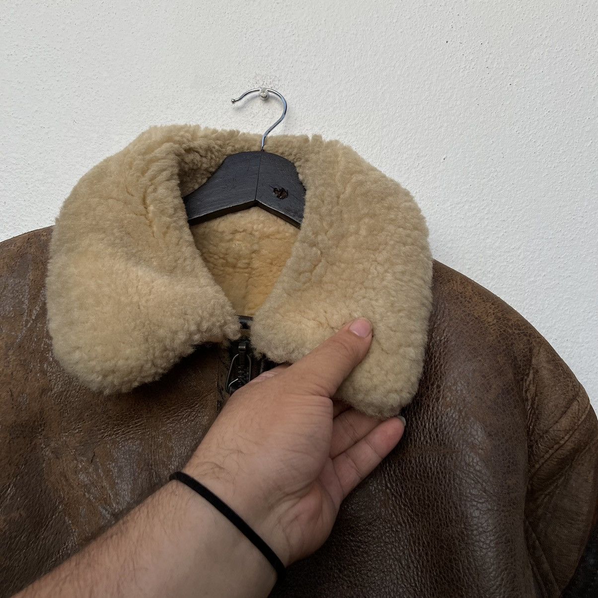 Avirex VINTAGE B 3 AVIREX LTD USA GENUINE SHEEPSKIN LEATHER Size US XS / EU 42 / 0 - 9 Thumbnail