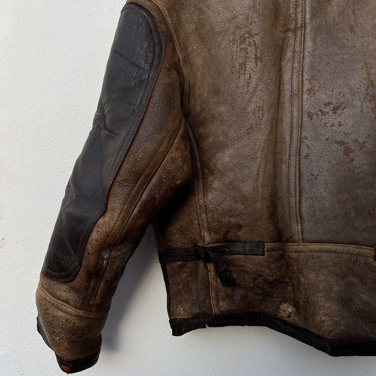 Avirex VINTAGE B 3 AVIREX LTD USA GENUINE SHEEPSKIN LEATHER Size US XS / EU 42 / 0 - 12 Thumbnail