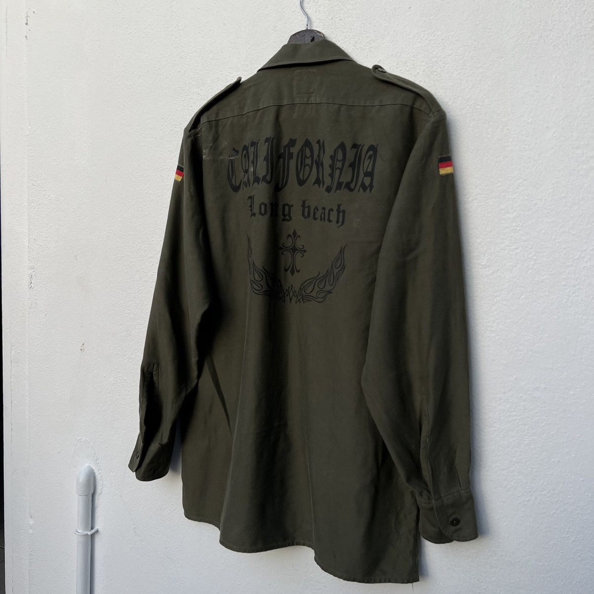 Vintage VINTAGE 1989 ARMY WEAR BIG LOGO CALIFORNIA LONG BEACH Size US M / EU 48-50 / 2 - 9 Thumbnail