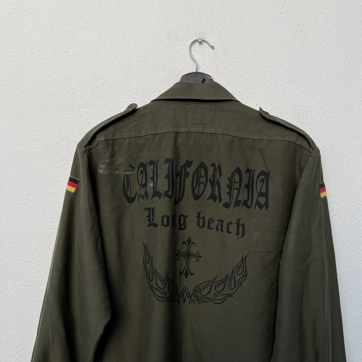 Vintage VINTAGE 1989 ARMY WEAR BIG LOGO CALIFORNIA LONG BEACH Size US M / EU 48-50 / 2 - 10 Thumbnail