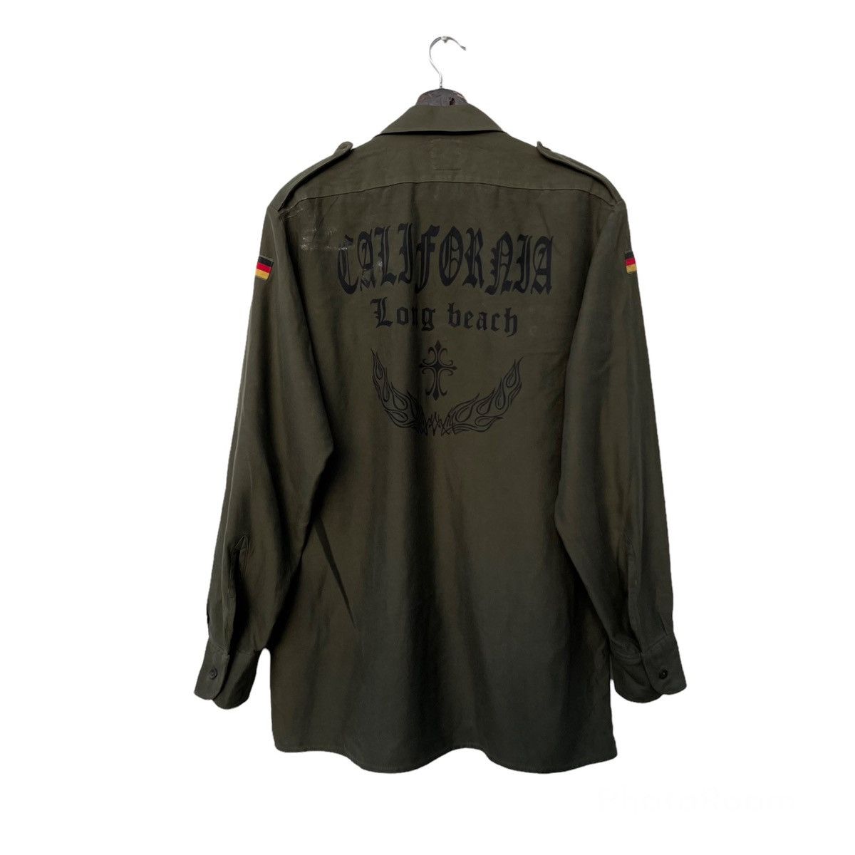 Vintage VINTAGE 1989 ARMY WEAR BIG LOGO CALIFORNIA LONG BEACH Size US M / EU 48-50 / 2 - 1 Thumbnail