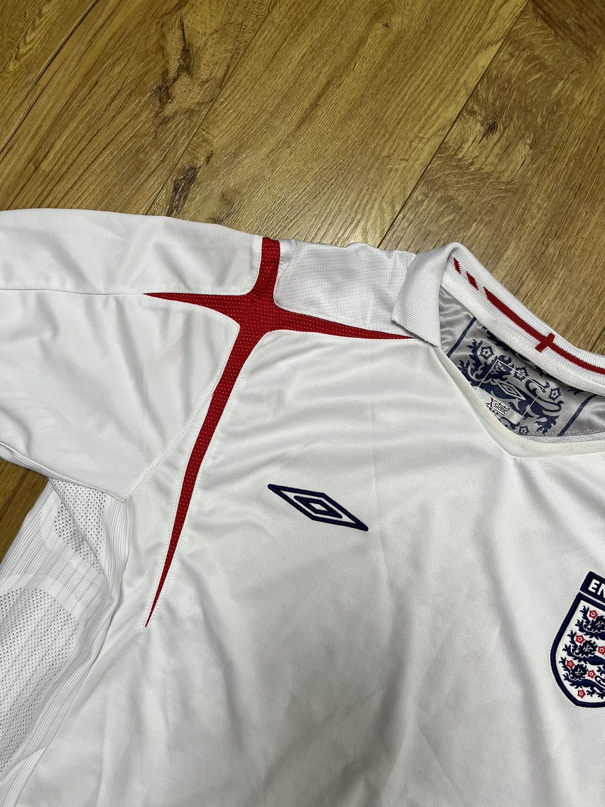 Umbro × Vintage England Home Jersey Football Vintage Size US XL / EU 56 / 4 - 3 Thumbnail