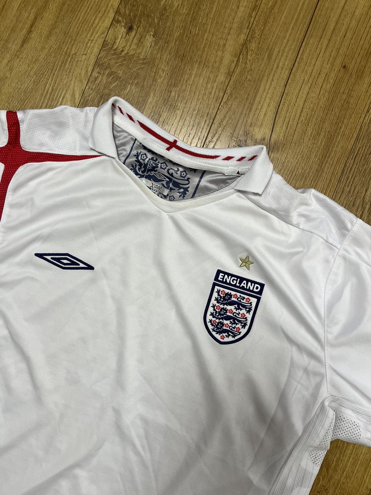 Umbro × Vintage England Home Jersey Football Vintage Size US XL / EU 56 / 4 - 2 Thumbnail