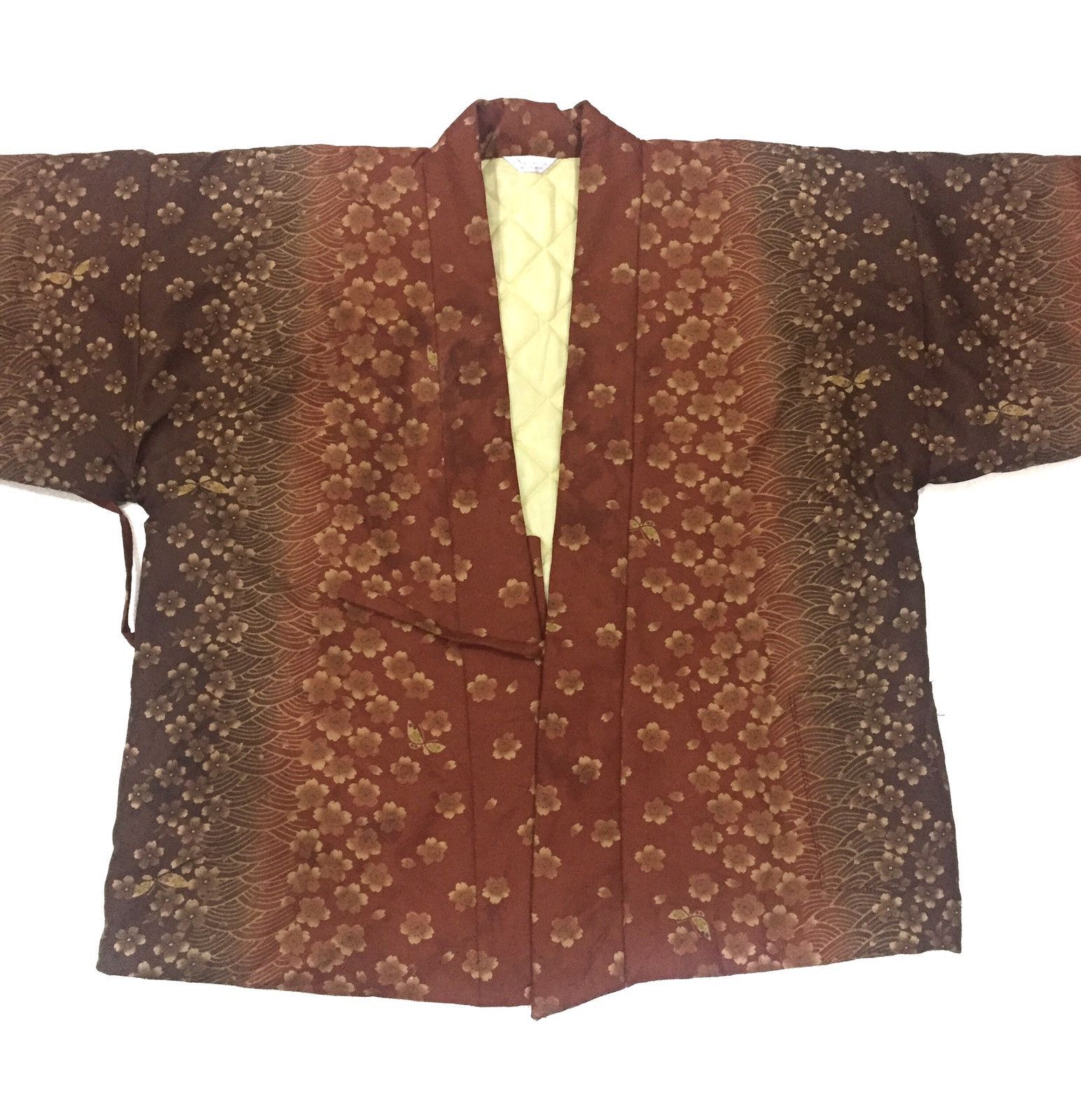 Japanese Brand Japanese Traditional Hanten Jacket Geisha Kimono Japan Style Size US XL / EU 56 / 4 - 2 Thumbnail