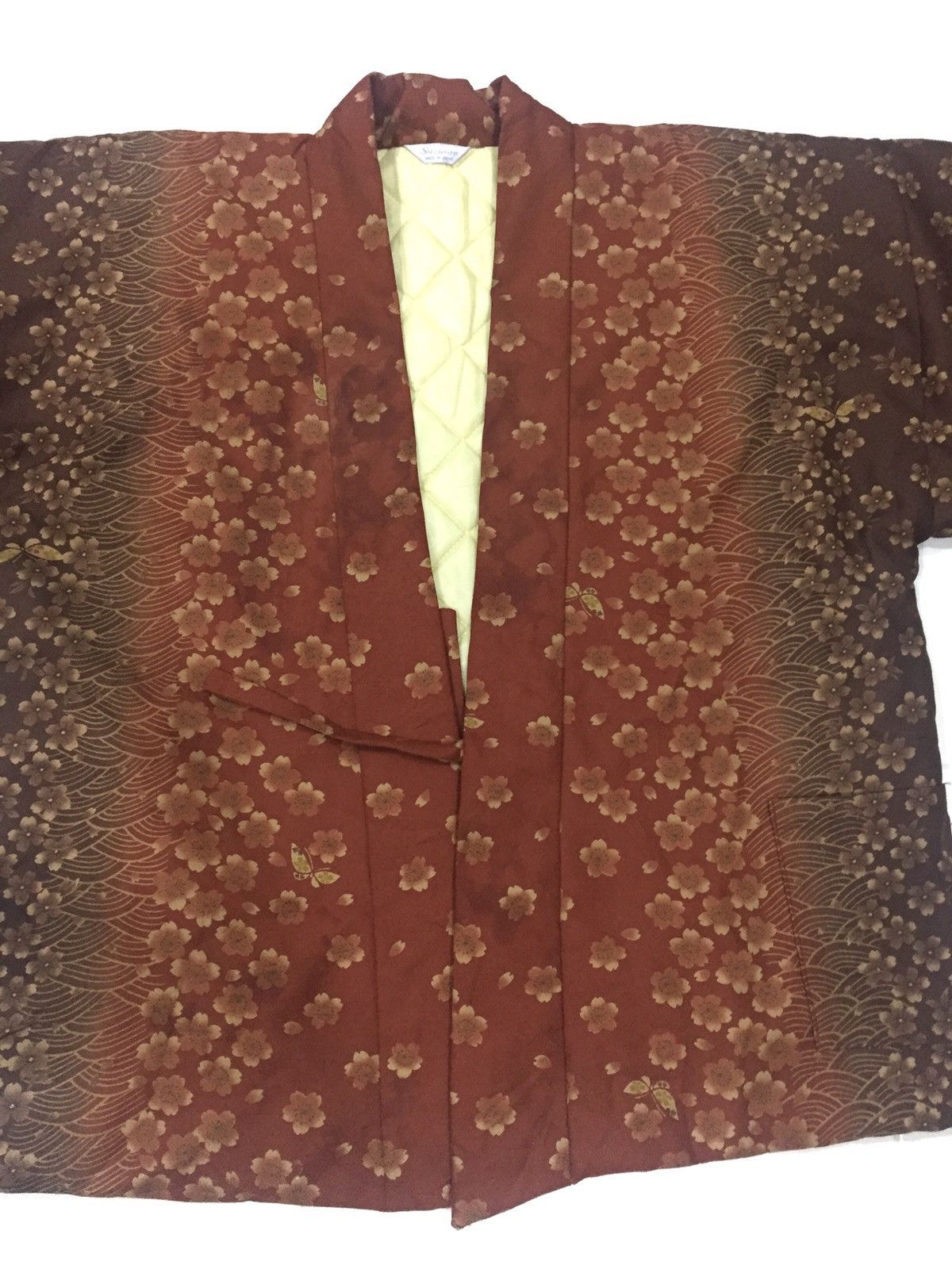 Japanese Brand Japanese Traditional Hanten Jacket Geisha Kimono Japan Style Size US XL / EU 56 / 4 - 3 Thumbnail
