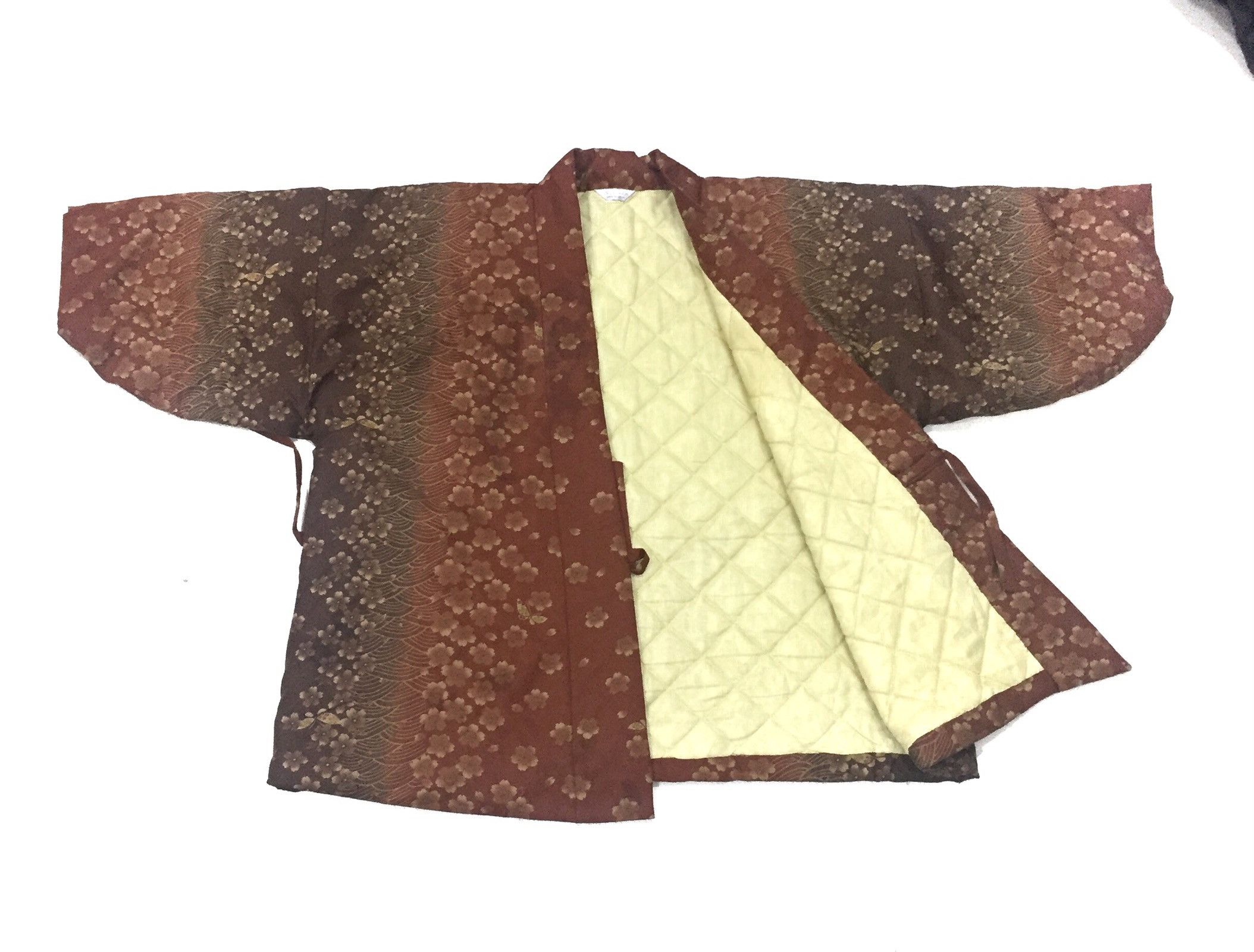 Japanese Brand Japanese Traditional Hanten Jacket Geisha Kimono Japan Style Size US XL / EU 56 / 4 - 4 Thumbnail