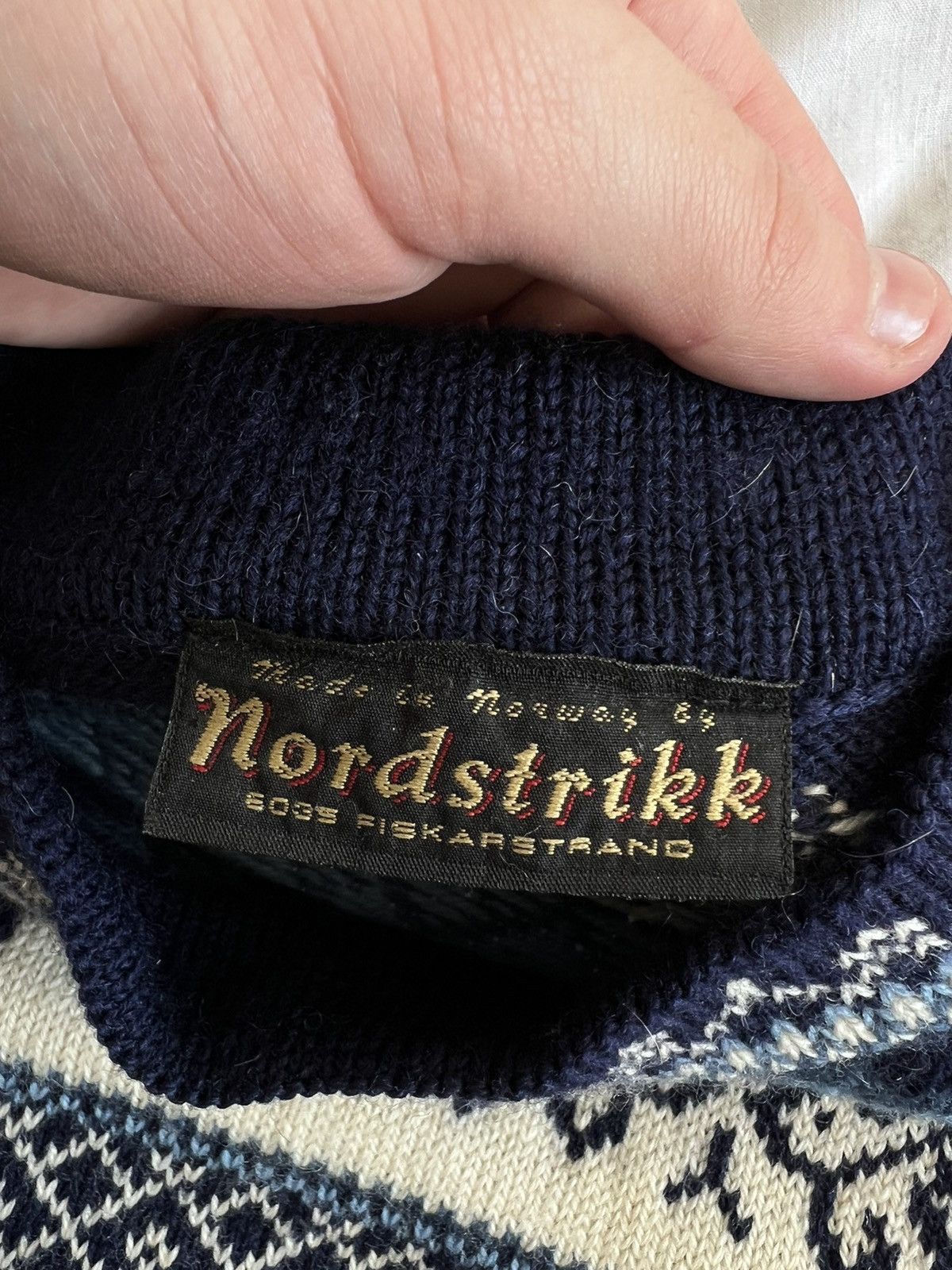 Vintage Awesome Knitwear Nordstrikk Design / Dale of Norway style Size US M / EU 48-50 / 2 - 2 Thumbnail