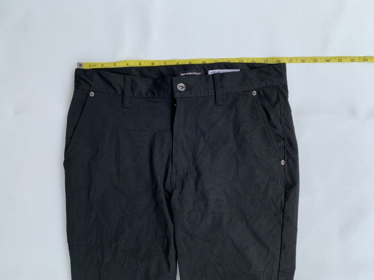 In The Attic × Japanese Brand × semanticdesign 2000s Semantic Design Buckle Back Pants Size US 32 / EU 48 - 7 Thumbnail