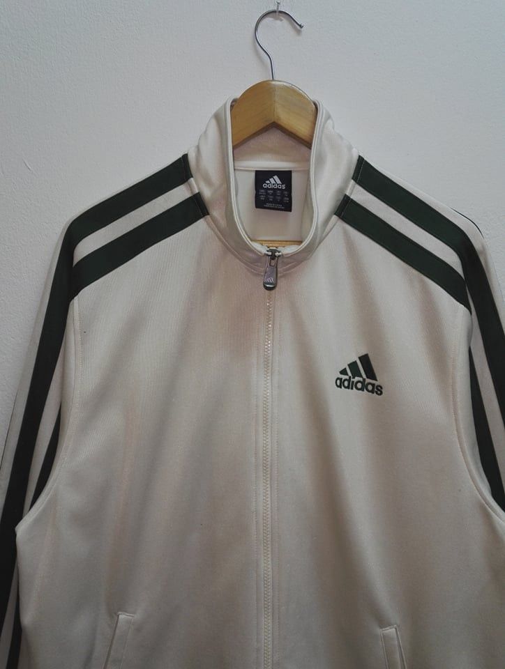Adidas Vintage Adidas Sweater Zipper (c19) Size US XL / EU 56 / 4 - 3 Thumbnail