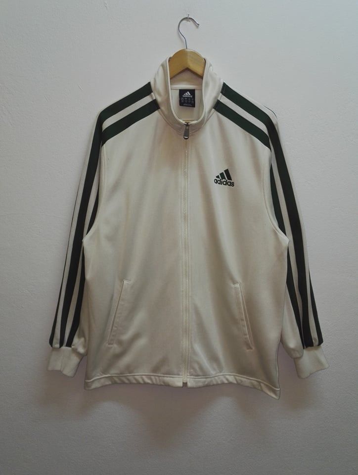 Adidas Vintage Adidas Sweater Zipper (c19) Size US XL / EU 56 / 4 - 1 Thumbnail