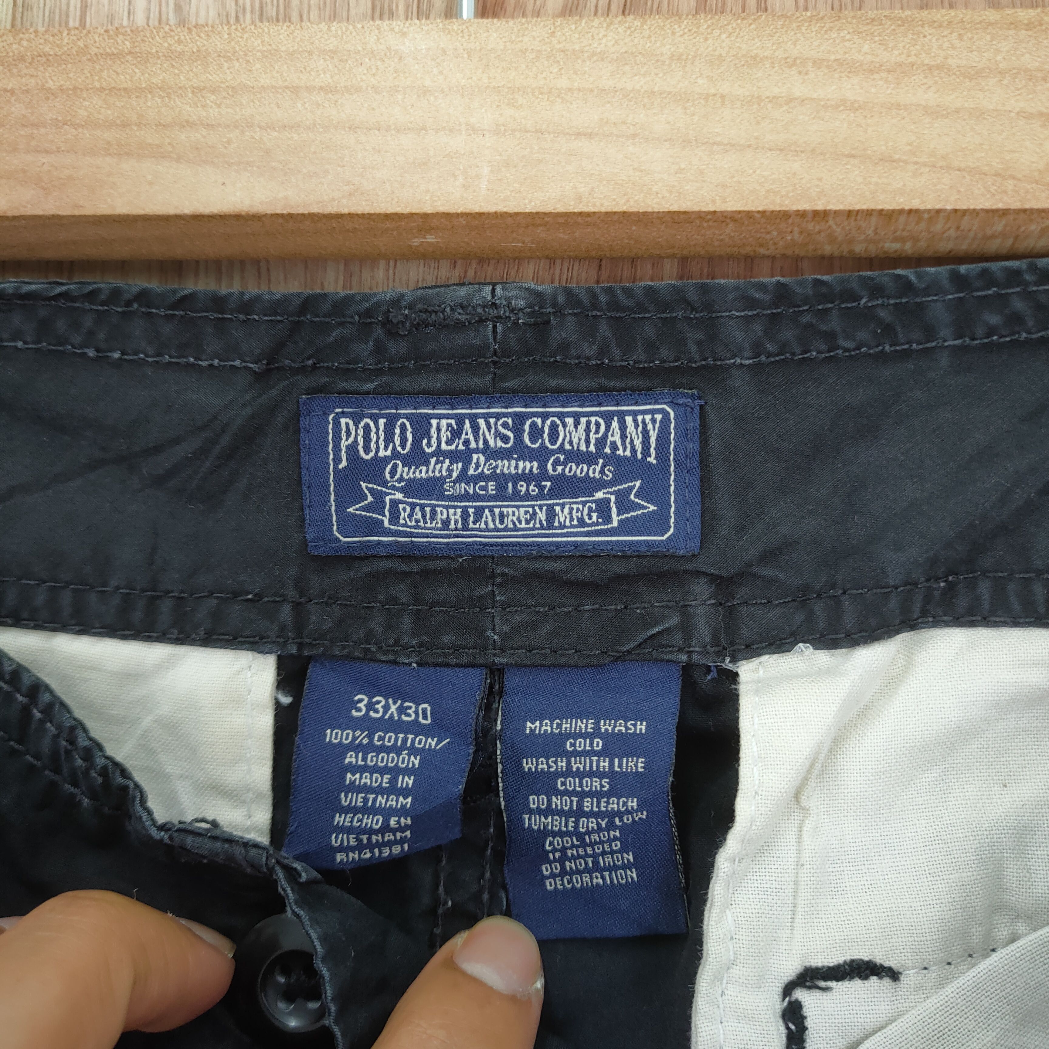 Polo Ralph Lauren VINTAGE POLO RALPH LAUREN FADED CARGO PANTS Size US 33 - 9 Thumbnail