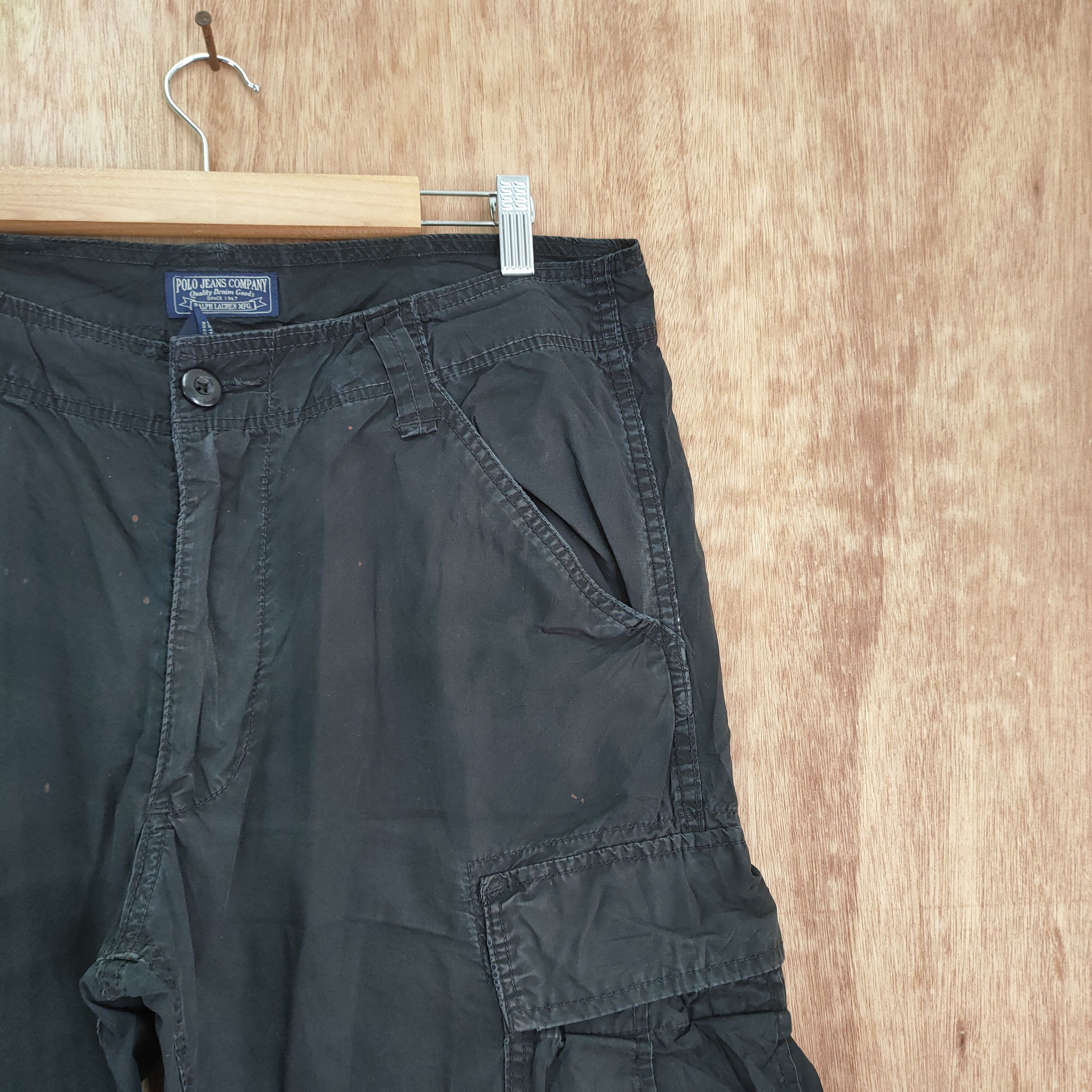 Polo Ralph Lauren VINTAGE POLO RALPH LAUREN FADED CARGO PANTS Size US 33 - 5 Thumbnail