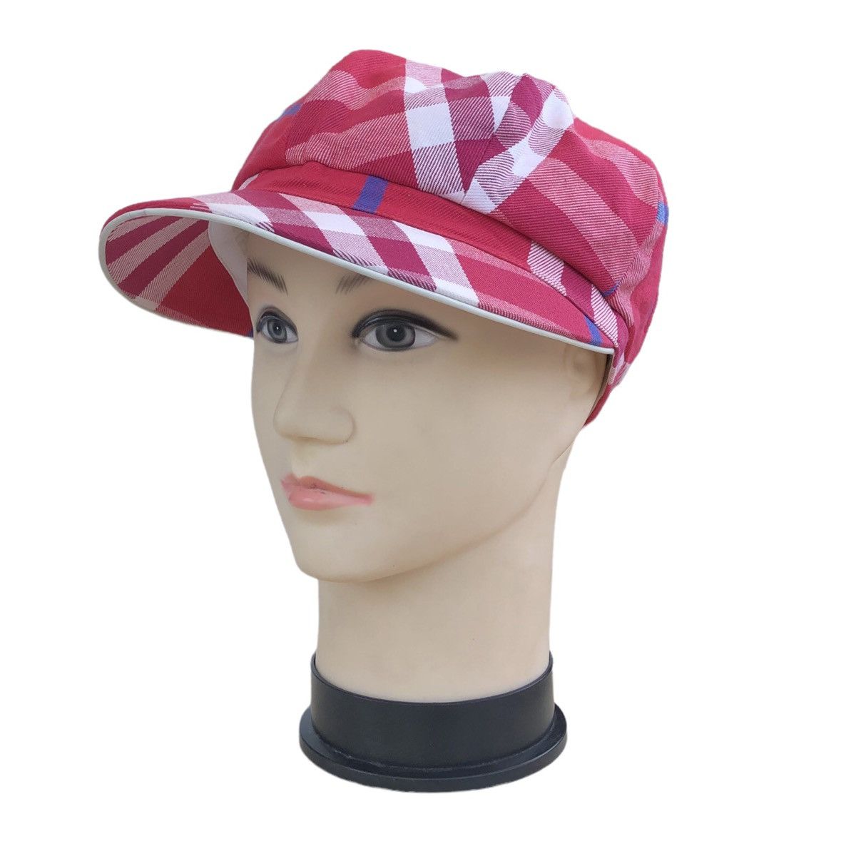 Burberry 🔥Burberry Red Novacheck Full Cap Size ONE SIZE - 5 Thumbnail