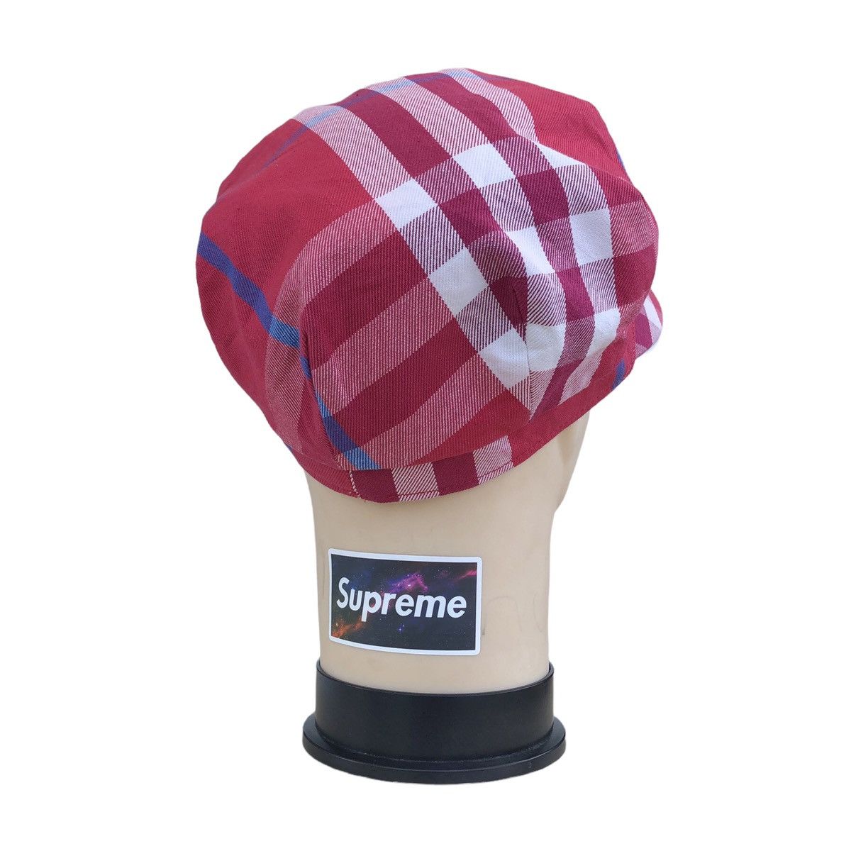 Burberry 🔥Burberry Red Novacheck Full Cap Size ONE SIZE - 9 Thumbnail