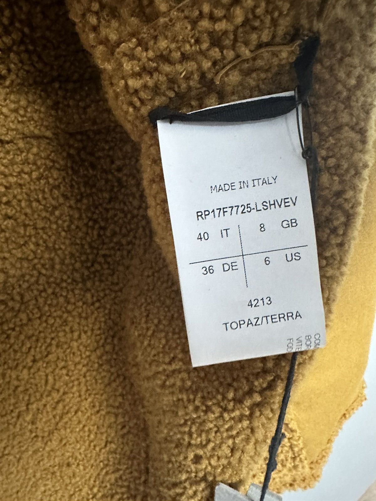 Rick Owens FW17 ‘GLITTER’ Lamb Shearling Vest Size US XS / EU 42 / 0 - 8 Thumbnail