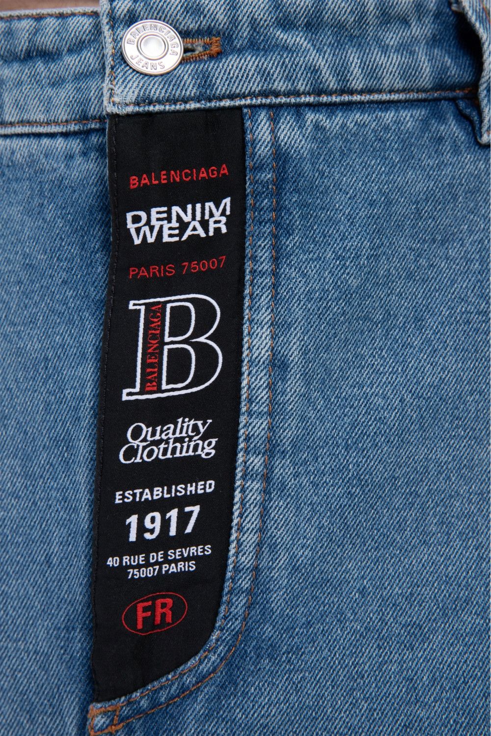 Balenciaga Jeans Long Shorts Size US 32 / EU 48 - 3 Thumbnail