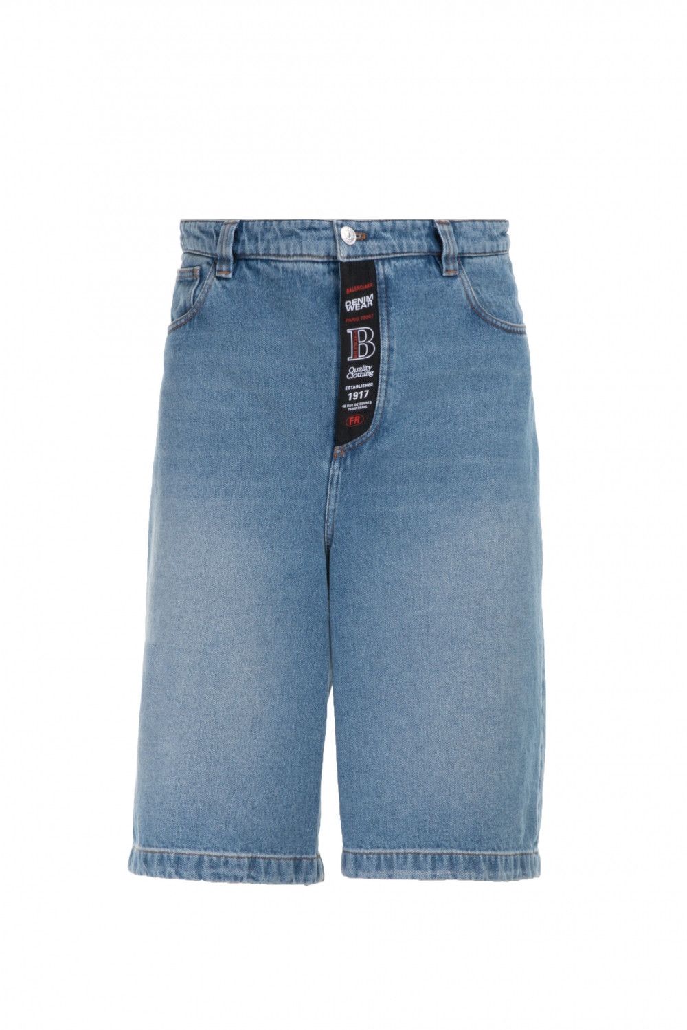 Balenciaga Jeans Long Shorts Size US 32 / EU 48 - 1 Thumbnail