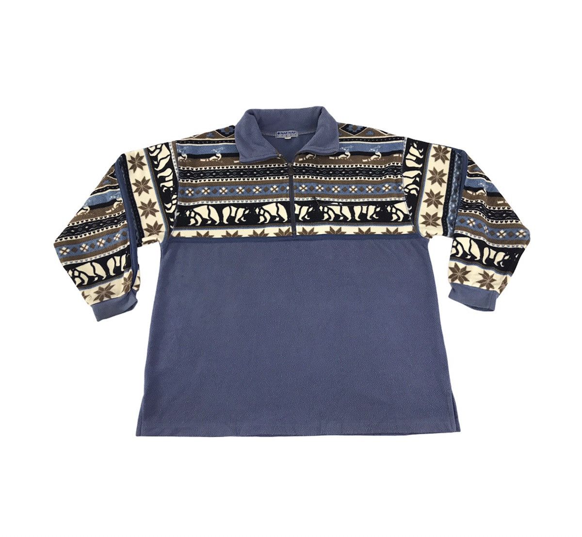 Other Naf Naf Sport Fleece Sweatshirt Issey Miyake Size US L / EU 52-54 / 3 - 1 Thumbnail