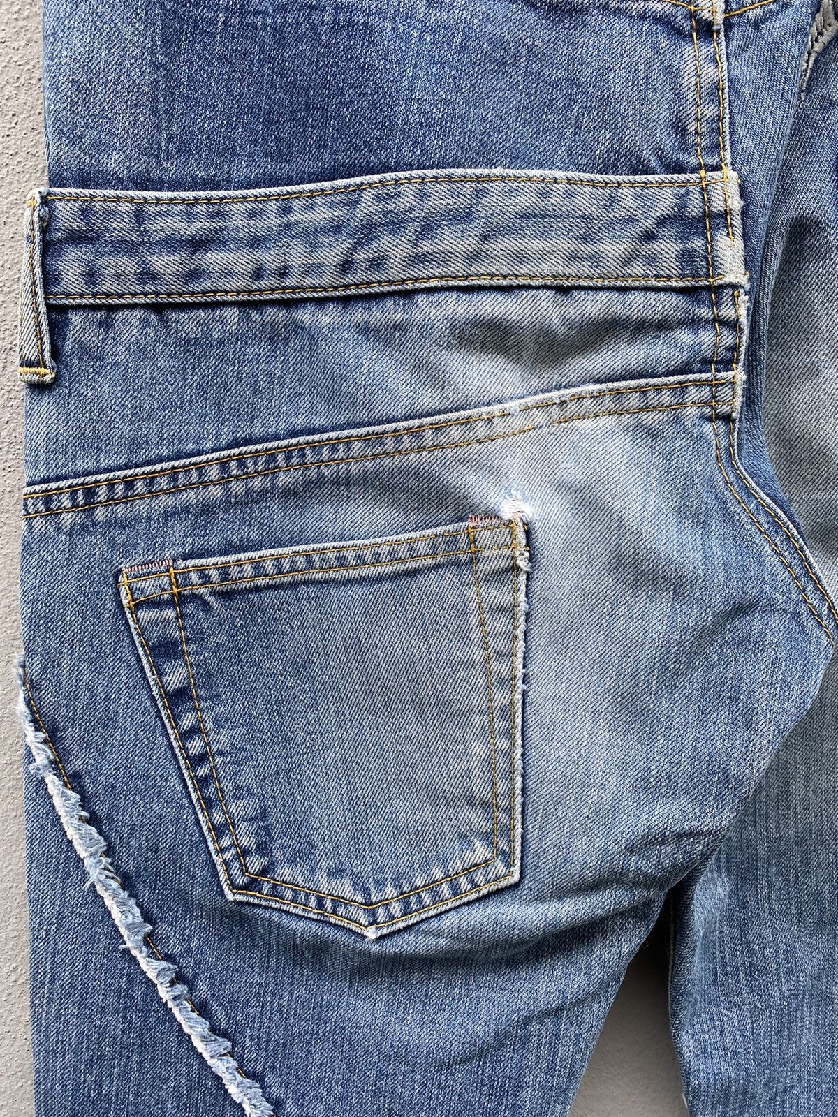 If Six Was Nine Japanese Denim “Antgauge” Reconstructed Season Blue Jeans Size US 30 / EU 46 - 14 Thumbnail
