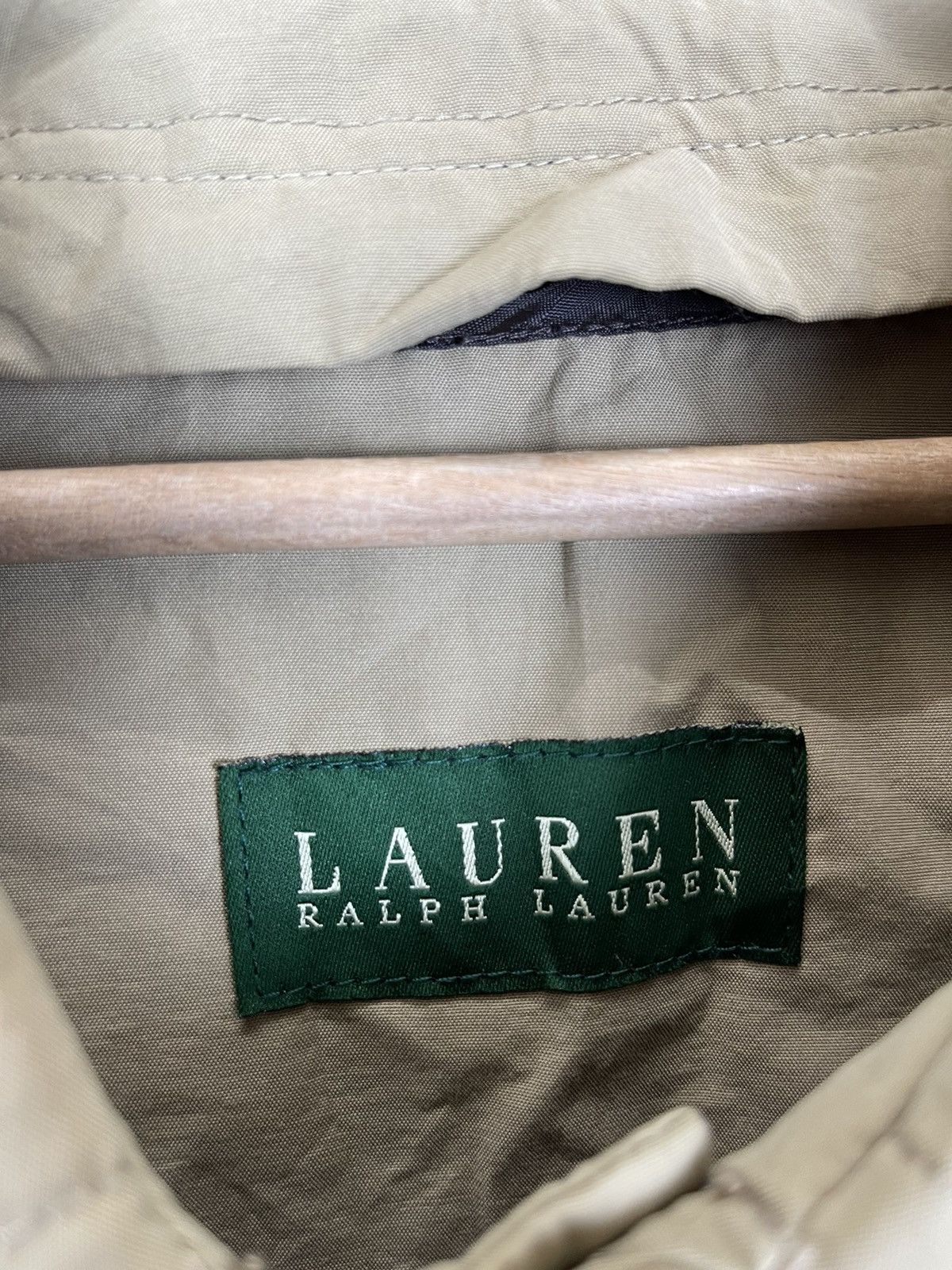 Lauren Ralph Lauren × Ralph Lauren Trench Coat LAUREN by Ralph Lauren 90’s Size US L / EU 52-54 / 3 - 4 Thumbnail