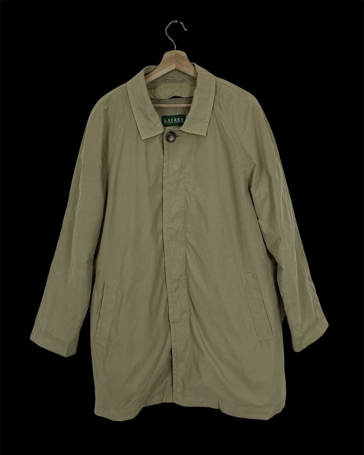 Lauren Ralph Lauren × Ralph Lauren Trench Coat LAUREN by Ralph Lauren 90’s Size US L / EU 52-54 / 3 - 2 Thumbnail