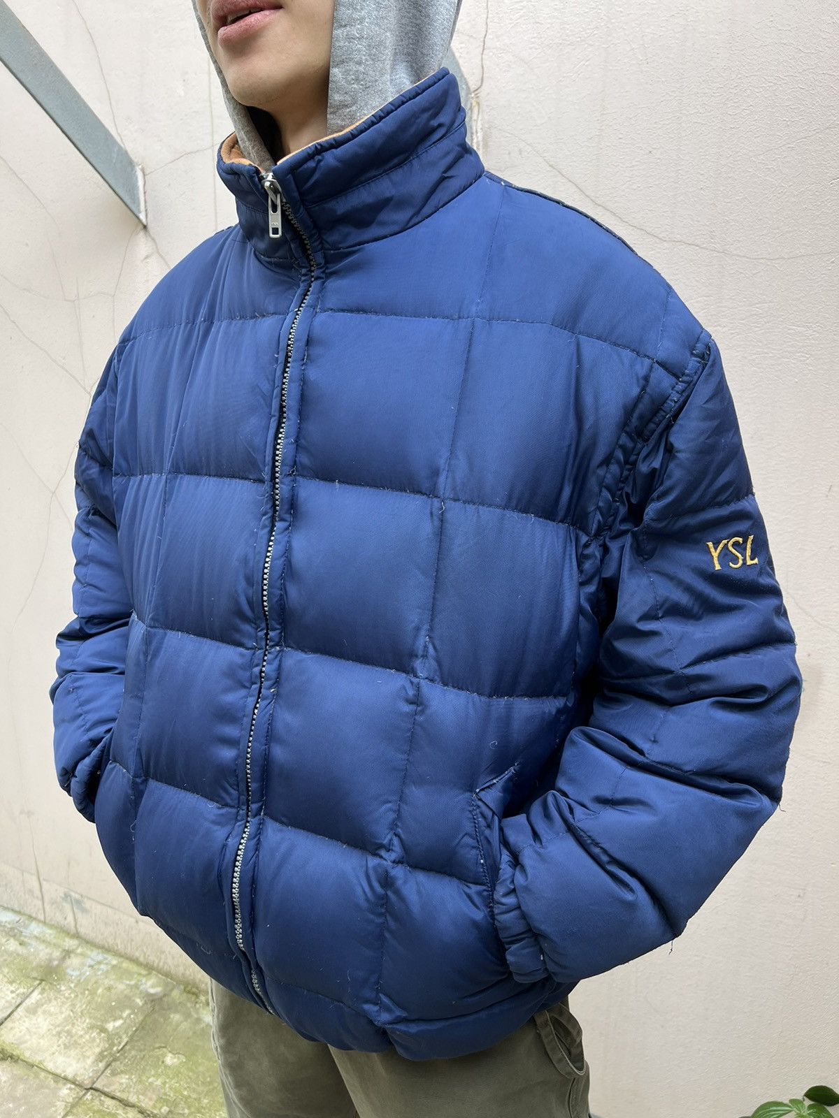 Ysl hot sale puffer jacket