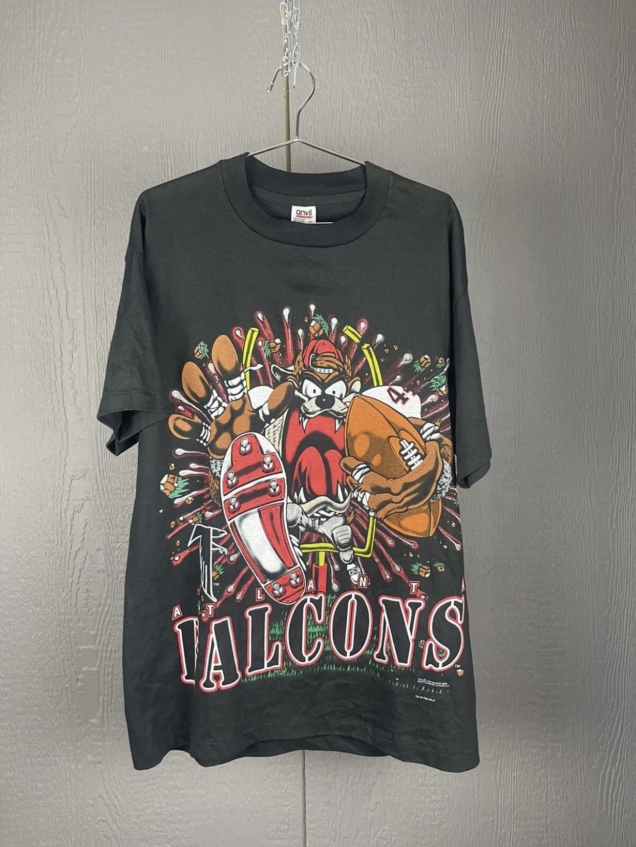 Gildan, Shirts, Vintage Nfl Atlanta Falcons Looney Tunes Shirt Atlanta  Falcons Shirt Nfl Shirt