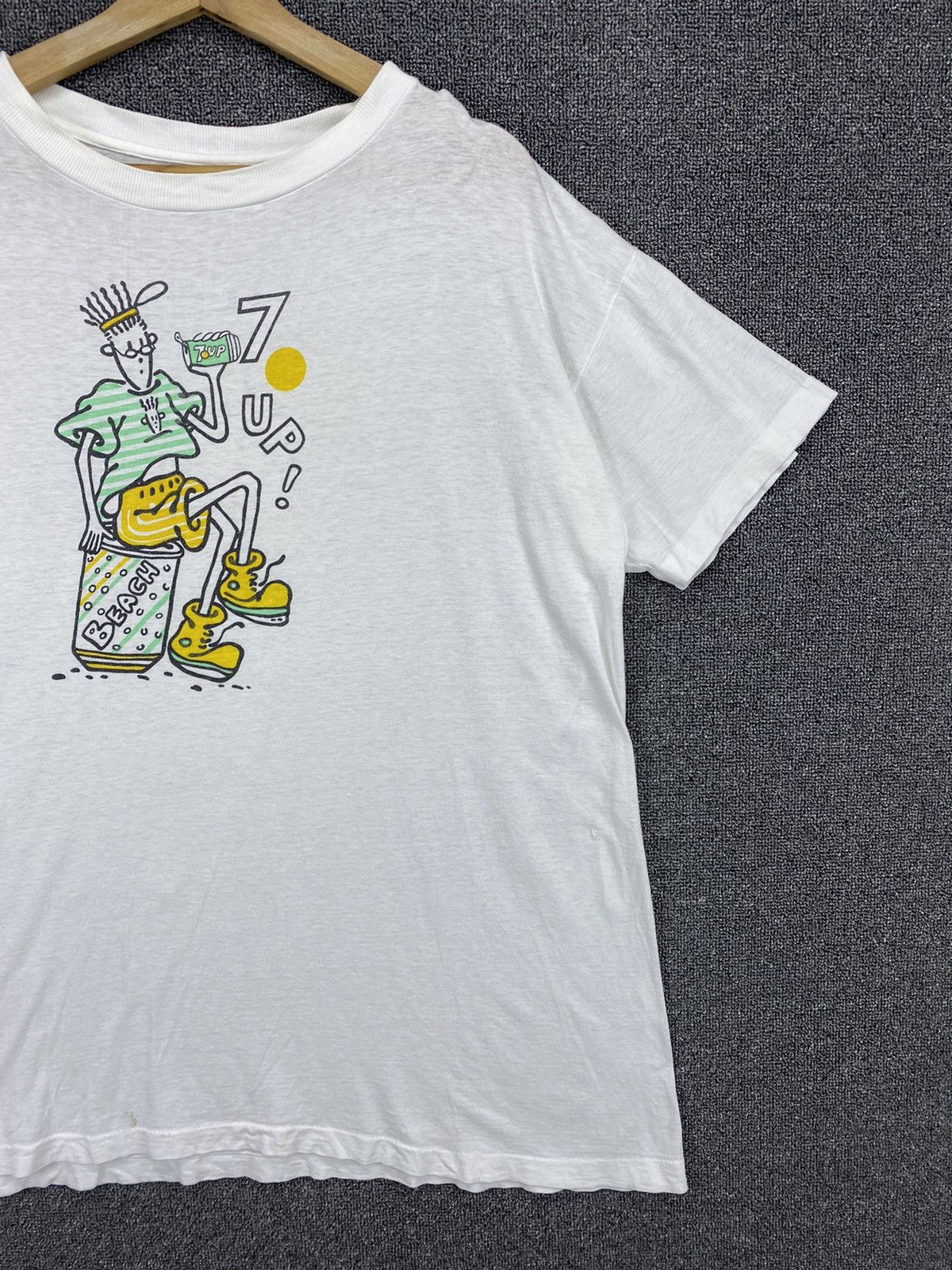 Coca Cola ‼️ SALES ‼️ Vintage 90s Fido Dido 7UP Beach Tees T Shirts Size US L / EU 52-54 / 3 - 4 Thumbnail