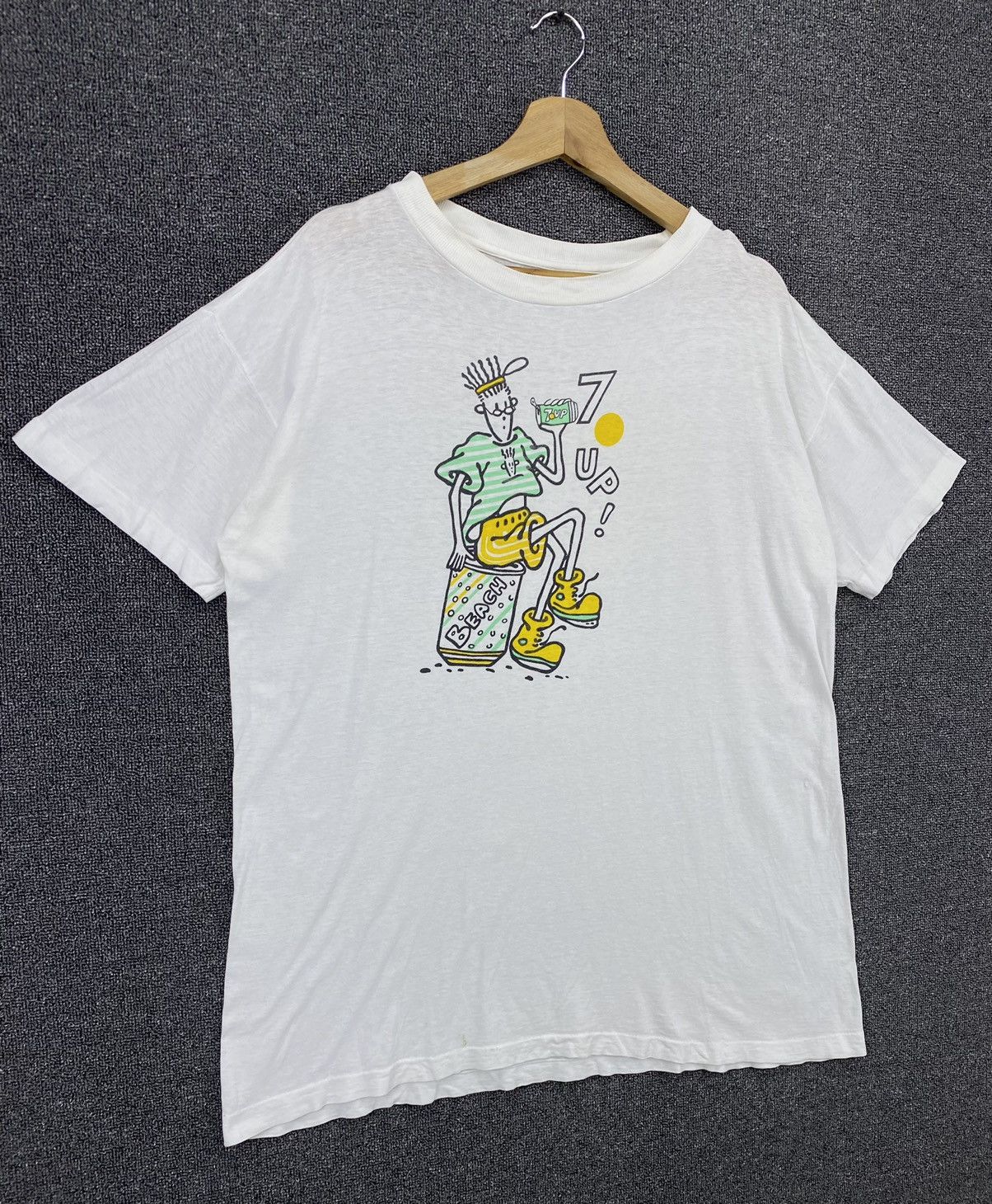 Coca Cola ‼️ SALES ‼️ Vintage 90s Fido Dido 7UP Beach Tees T Shirts Size US L / EU 52-54 / 3 - 2 Thumbnail