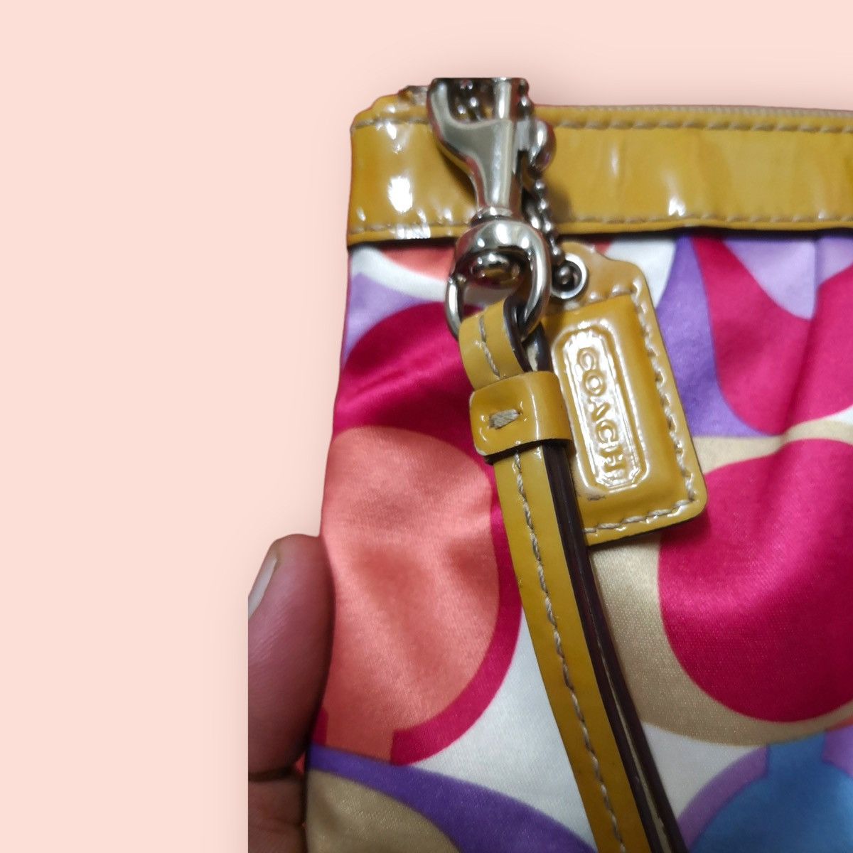 Coach × Designer × Whistles VINTAGE COACH POPPY WRISTLET /PURSE Size ONE SIZE - 2 Thumbnail