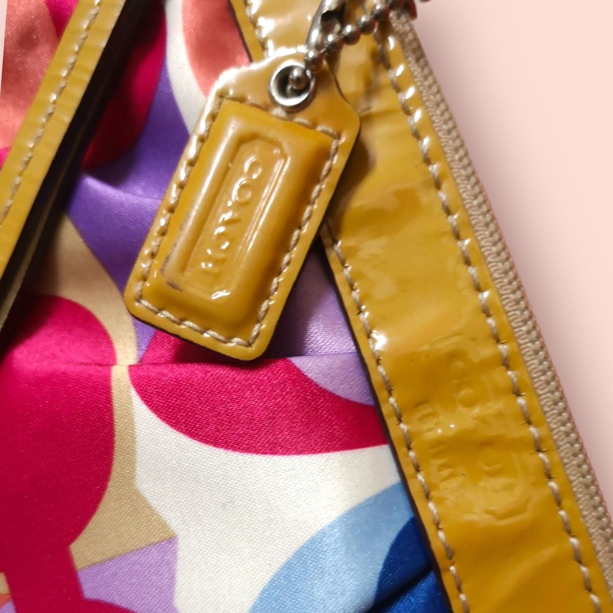 Coach × Designer × Whistles VINTAGE COACH POPPY WRISTLET /PURSE Size ONE SIZE - 3 Thumbnail