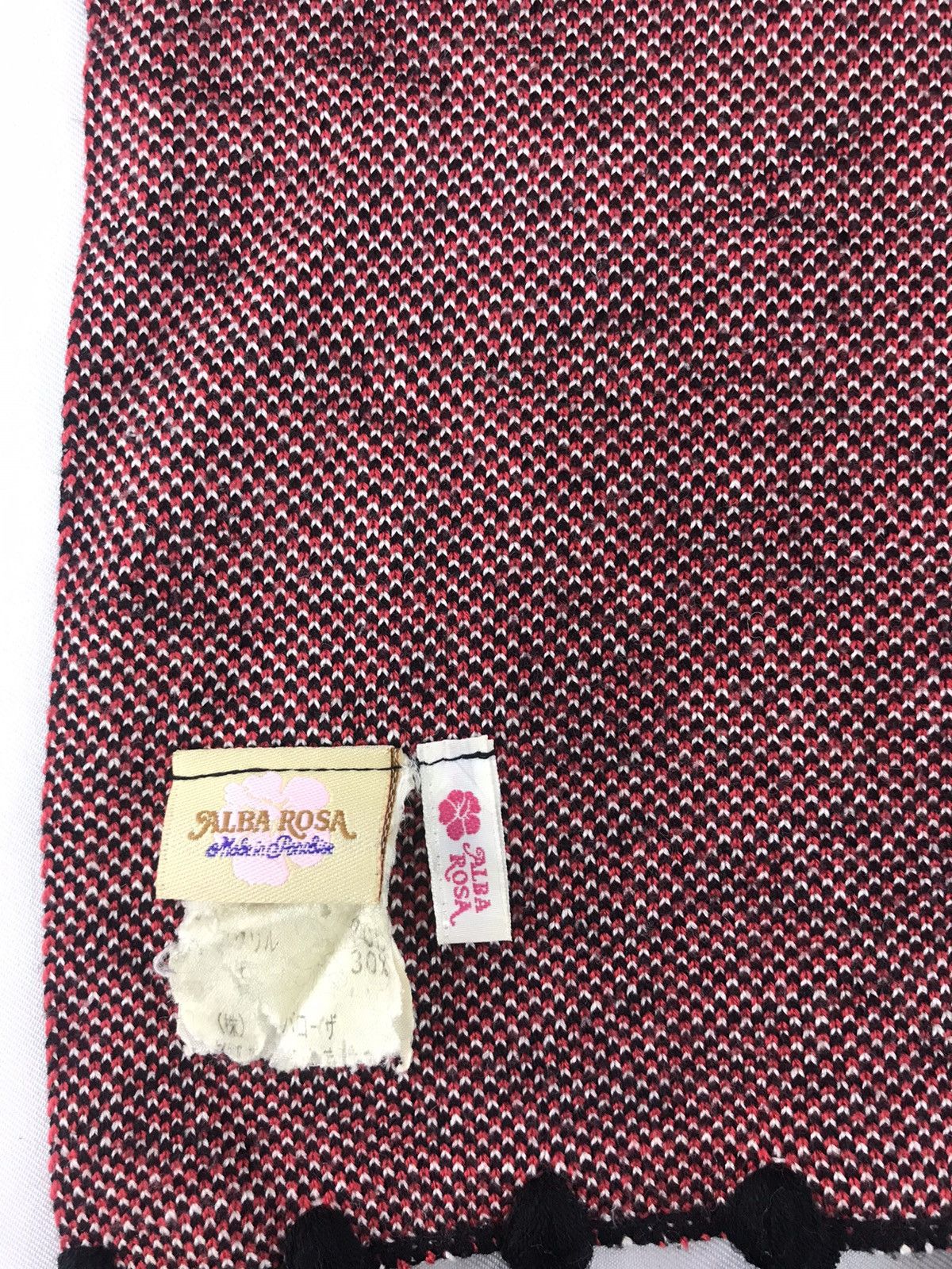 Japanese Brand × Vintage Vintage Alba Rossa Japanese Brand Colourful Muffler Scarf Size ONE SIZE - 3 Thumbnail