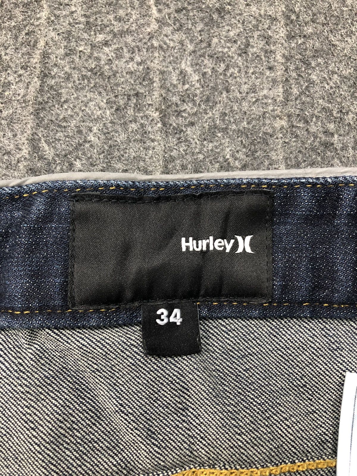 Hurley × Vintage Hurley Distressed Indigo Denim Jeans Unisex Wear Size 34 Size US 34 / EU 50 - 5 Thumbnail