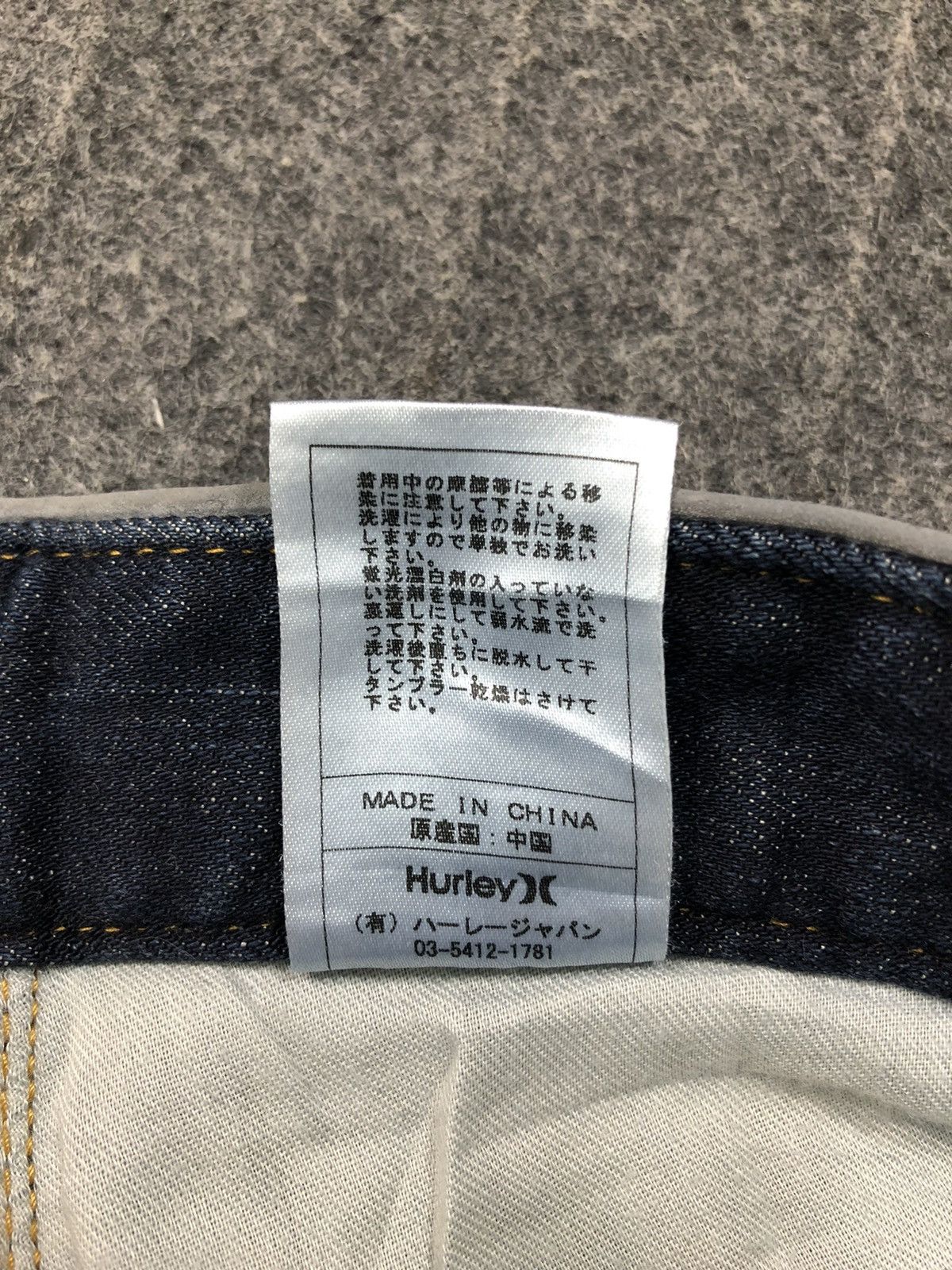 Hurley × Vintage Hurley Distressed Indigo Denim Jeans Unisex Wear Size 34 Size US 34 / EU 50 - 7 Thumbnail