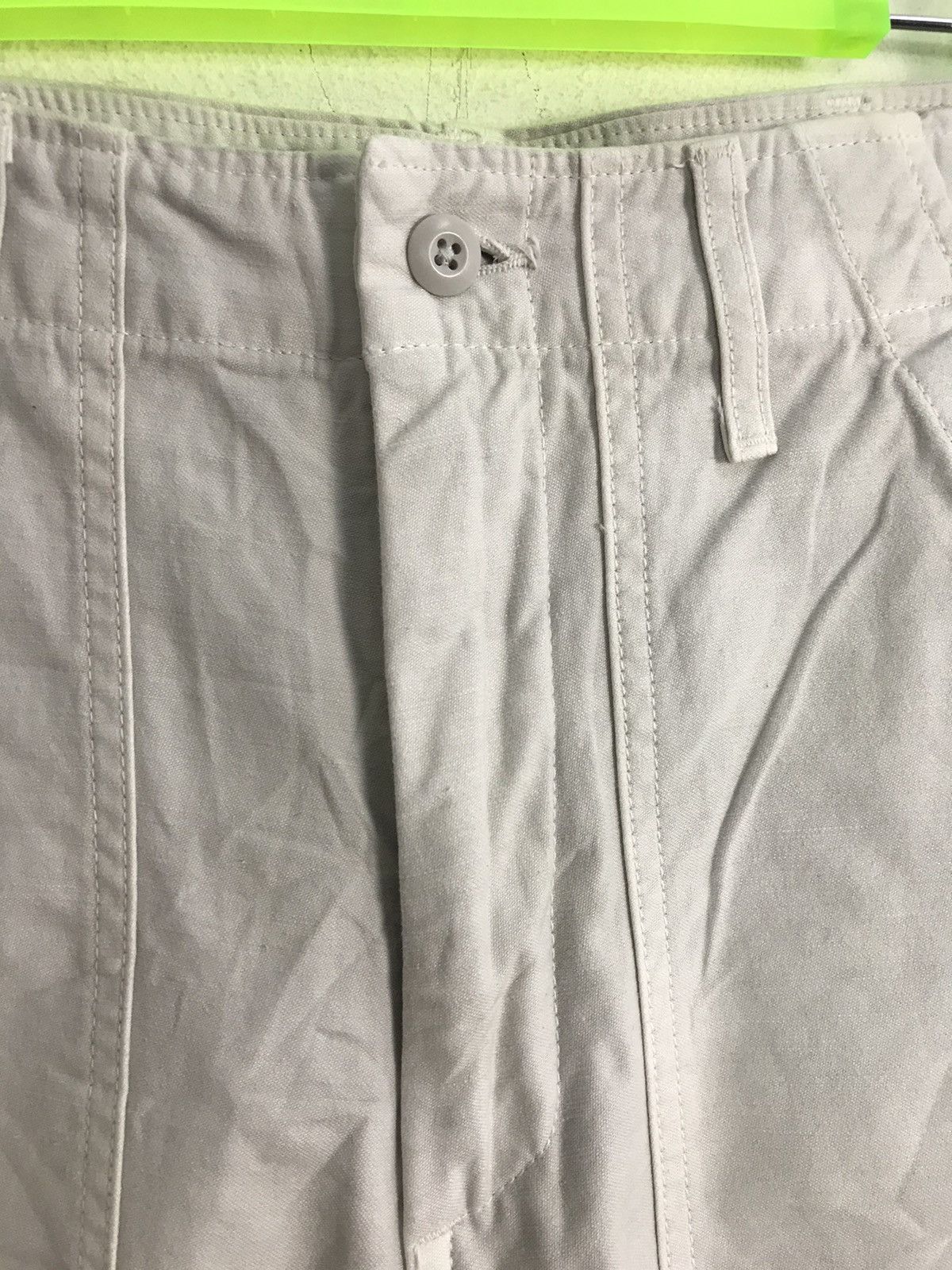 Japanese Brand × Vintage Morse Code Brand Straight Cut Style Pants Khakis Military Size US 27 - 3 Thumbnail