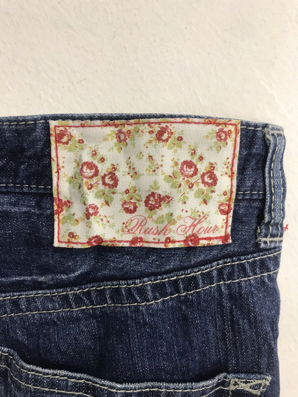 Japanese Brand × Vintage Vintage Rush Hour Japanese Brand Straight Cut Style Floral Size US 32 / EU 48 - 4 Thumbnail
