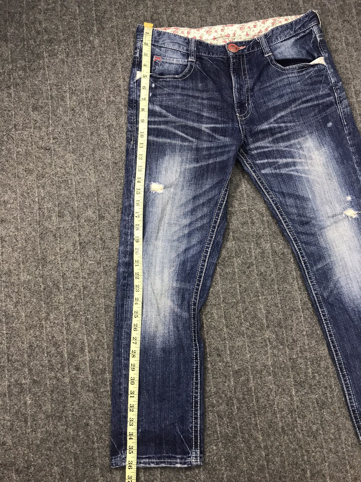 Japanese Brand × Vintage Vintage Rush Hour Japanese Brand Straight Cut Style Floral Size US 32 / EU 48 - 11 Thumbnail