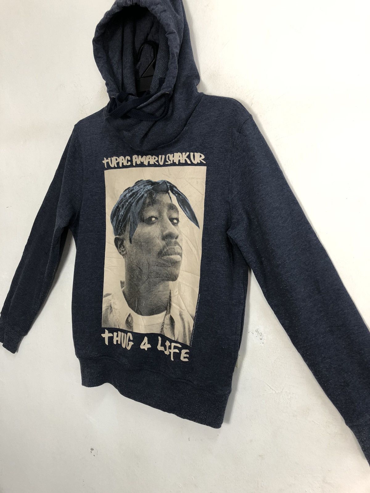 Rap Tees Tupac Amaru Shakur Hoodie Sweatshirt Sweater Big Logo Size US S / EU 44-46 / 1 - 5 Thumbnail