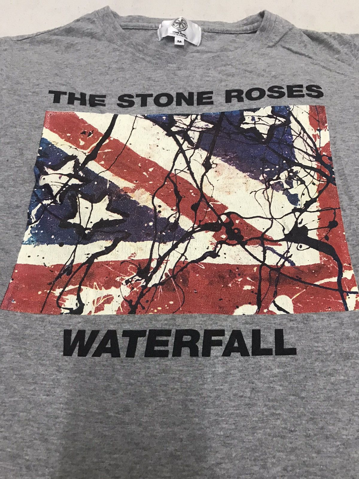 Band Tees × Stone Rose Rare!!! The Stone Roses Waterfall Album Tee Size US S / EU 44-46 / 1 - 6 Thumbnail
