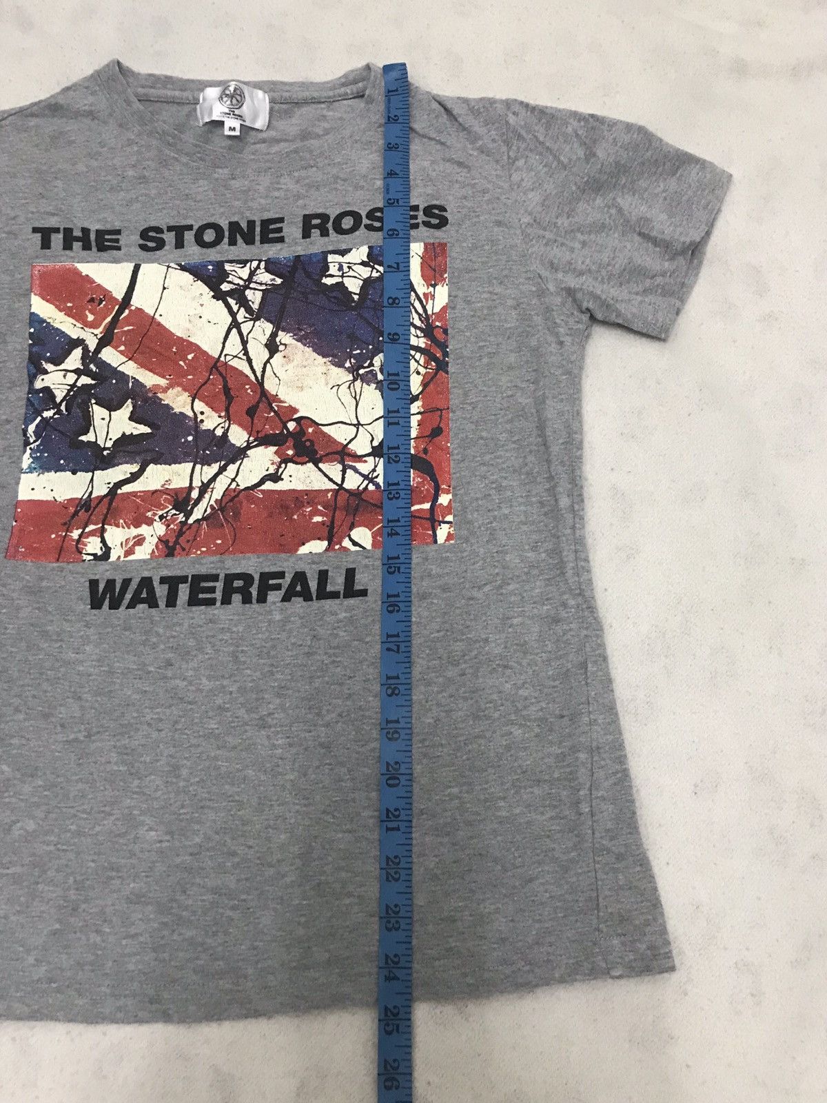 Band Tees × Stone Rose Rare!!! The Stone Roses Waterfall Album Tee Size US S / EU 44-46 / 1 - 5 Thumbnail