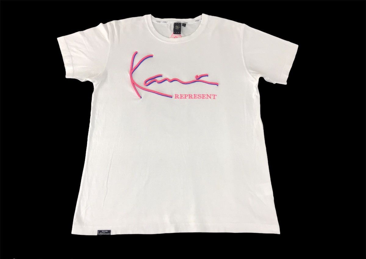 Karl Kani × Rap Tees Vintage Karl Kani Hip Hop Rap T-shirt Tee Embroidery Logo Size US M / EU 48-50 / 2 - 1 Thumbnail