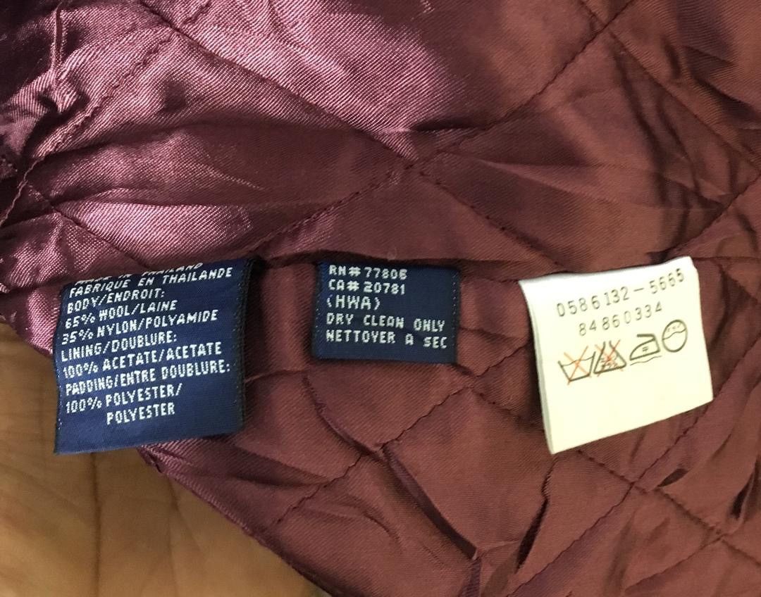 Tommy Hilfiger Tommy Hilfiger Coat Black Wool Long Jacket cw21 Size US L / EU 52-54 / 3 - 9 Thumbnail