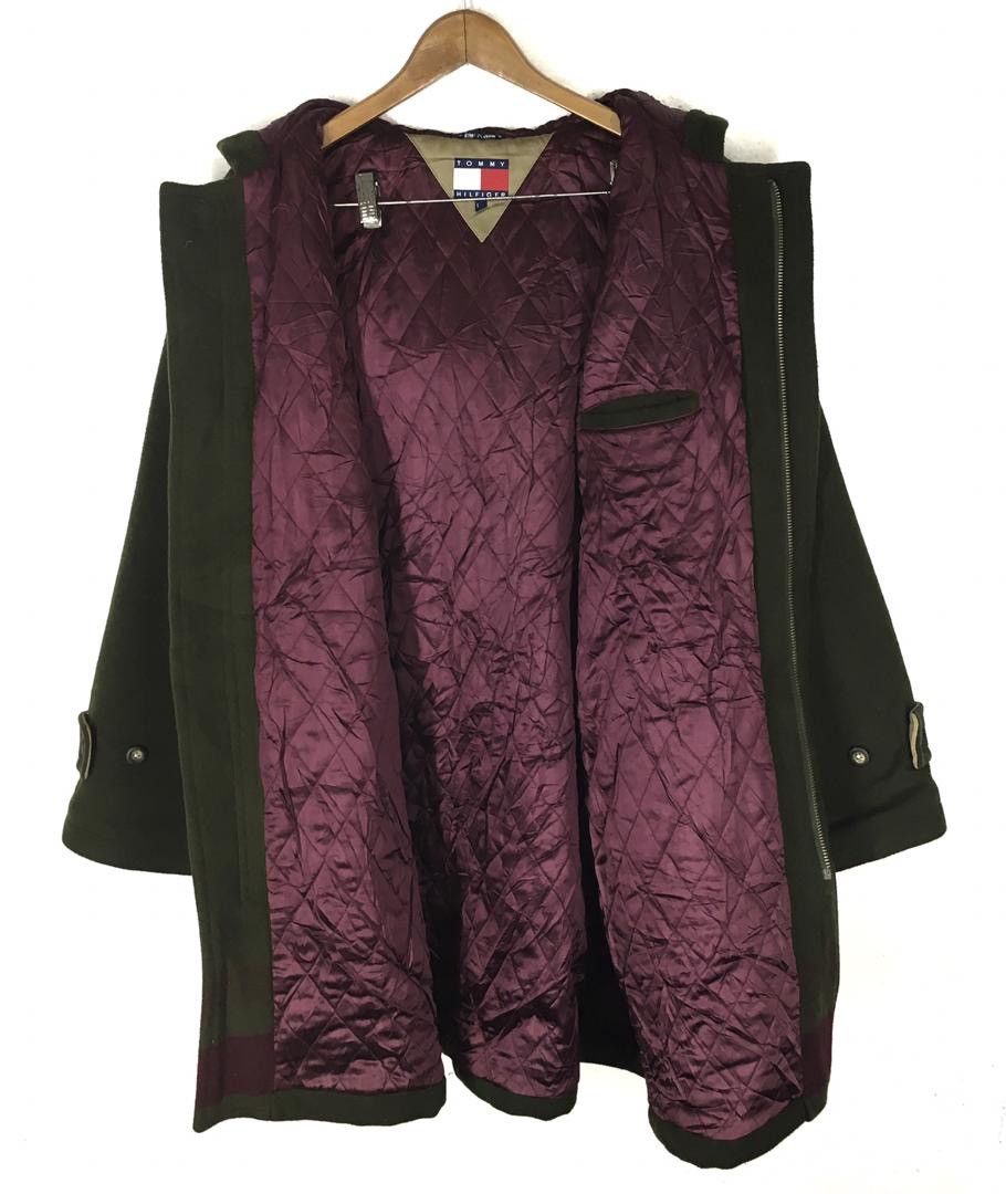 Tommy Hilfiger Tommy Hilfiger Coat Black Wool Long Jacket cw21 Size US L / EU 52-54 / 3 - 5 Thumbnail