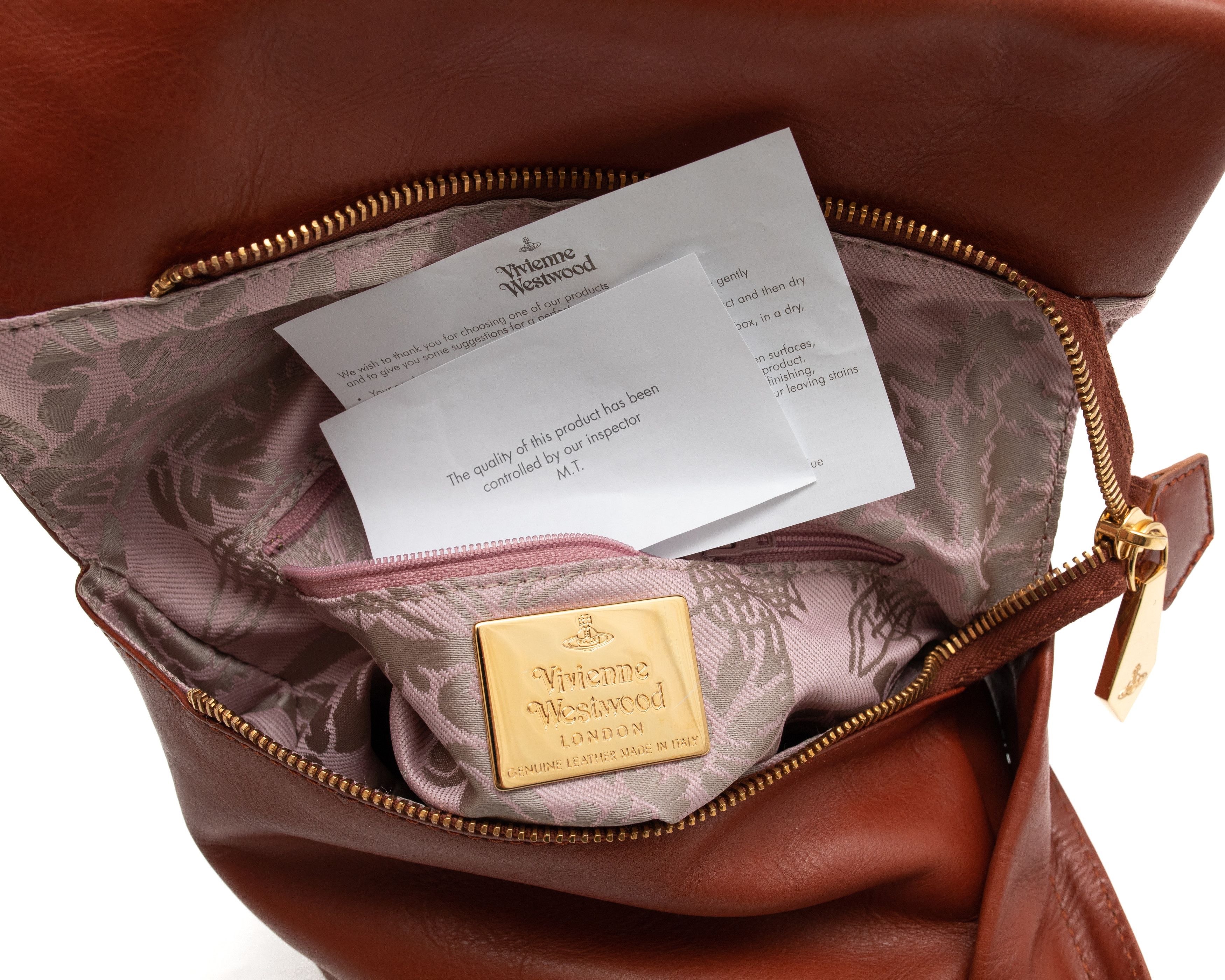 Vivienne Westwood *No Tariff* VIVIENNE WESTWOOD Orb Logo Asymmetric Clutch Bag Size ONE SIZE - 10 Thumbnail