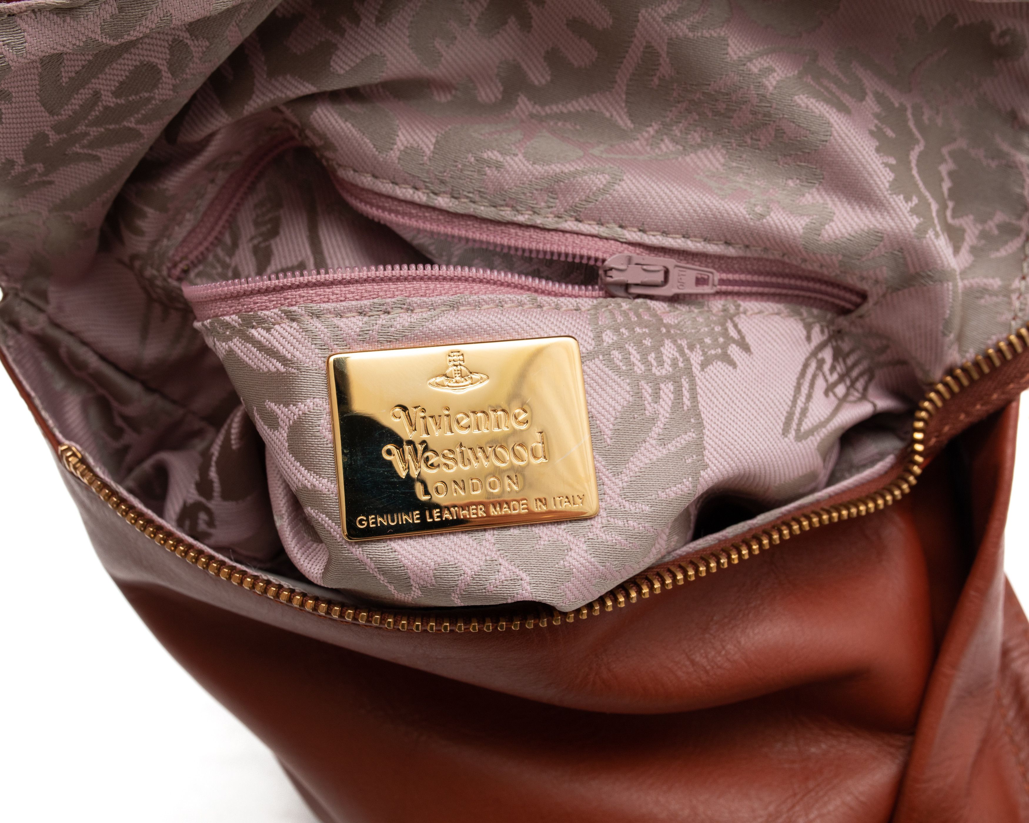 Vivienne Westwood *No Tariff* VIVIENNE WESTWOOD Orb Logo Asymmetric Clutch Bag Size ONE SIZE - 9 Thumbnail